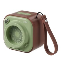 Mini Enceinte Bluetooth Stereo Sans Fil Ultra Portable Son 360° Haute Puissance 5W Blanc YONIS