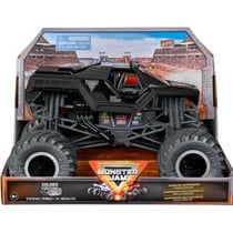 Monster jam geant : soldier fortune - voiture noire - vehicule echelle 1:24 - spin master - 20141115