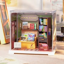 Puzzle 3D 44 pièces - Maison miniature Librairie des Souvenirs - Figured'Art