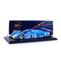 Voiture miniature de collection - SPARK - MIRAGE M12 Pratice - 1/43 - Le Mans 1982 - Bleu