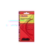herlitz Equerre géométrique, hypothénuse: 160 mm, avec