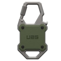 UAG Coque pour AirTag Modèle Monarch avec Mousqueton Solide Vert olive
