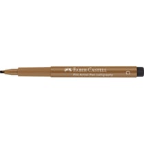 Feutre - Terre d'ombre 180 - Pointe 2,5 mm - Calligraphie - Pitt Artist Pen - Faber-Castell