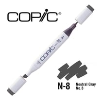Copic - Marqueur à l'alcool Copic Marker N8 Neutral Gray No.8