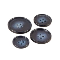 Lot de 6 boutons costume bleu marine