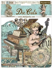 Die cuts Stamperia Music STAMPERIA