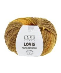 Pelote à tricoter 100% Laine Vierge LOVIS - Lang Yarns 0005 jaune