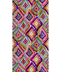 Tissu viscose bohème 0001 Multicolore vendu par 50 cm