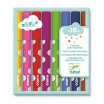 8 feutres pour les petits - Djeco - Multicolore - Tous niveaux