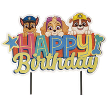 Cake Toppers en Papier - Pat'Patrouille