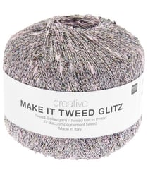 Creative Make It Tweed Glitz de Rico Design : Une touche d’éclat pour des créations scintillantes 03 Rose