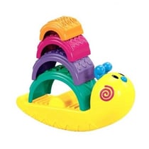 Escargot empilo arc-en-ciel - fisher-price - y2778 - jouet à empiler