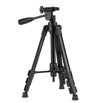 Avizar Trépied pour Téléphone 1.4m avec Rotule 3D et Poignet Réglable Noir