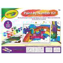 Kit de peinture par numéro - Crayola - Multicolore