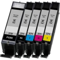 Pack de Cartouches 570/571 XL Compatibles pour Imprimante CANON 570/571 XL
