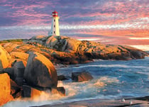 Puzzle 1000 pièces - Peggy's Cove Lighthouse - Eurographics