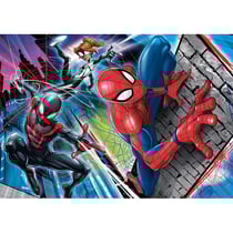 Puzzle spiderman miles morales et spider girl 60 pieces - clementoni spider-man super heros - 26048