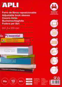 Couvre livre en feuilles 50 µ 241,3x333 mm