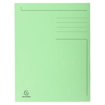Chemise imprimée 3 rabats Forever® 280gm2 - Folio - Vert Pré - x 50 - Exacompta