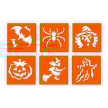 LOT 6 POCHOIRS HALLOWEEN