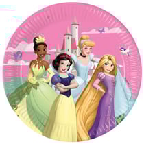8 Assiettes Princesses World