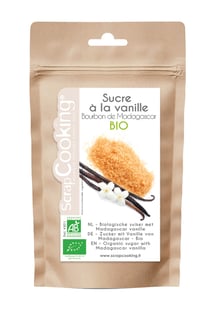 Sucre à la vanille bourbon de Madagascar BIO 50g
