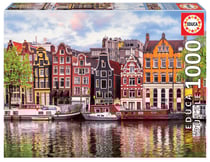 Puzzle 1000 pcs - Maisons dansantes Amsterdam