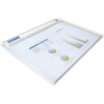 Pochette plastique - A4 - Transparente - Pour protéger des documents - 5 pièces