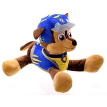 Peluche chien chase couche 55 cm - pat' patrouille dino rescue - peluche licence paw patrol