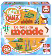 Defi quiz – Le tour du monde - Educa Borras - Orange