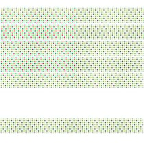 Ruban de papier Larg. 2,5cm Etoilé