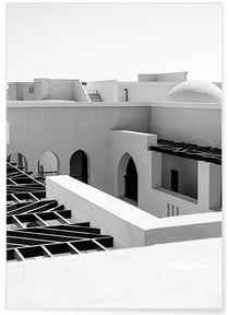 Affiche Murs Noir et blanc | A3 : 29,7x42cm