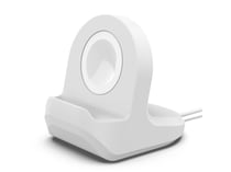 Avizar Socle de Chargement pour Apple Watch Durable et Facile à Utiliser en TPU Blanc