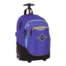 Sac à dos à roulettes 2 compartiments Comète violette BODYPACK