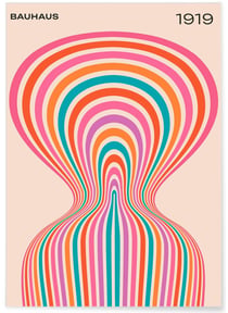 Affiche Bauhaus 11 | A3 : 29,7x42cm