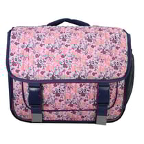 Cartable 38cm - Multicolore - Fleurs - 2 Compartiments - Bagtrotter