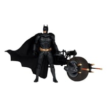 The Dark Knight DC Multiverse - Figurine avec véhicule Batman & The Batpod 18 cm