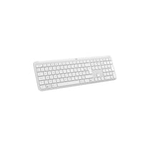 Clavier sans fil LOGITECH Signature Slim K950 - Plastique recyclé - Blanc cassé