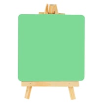 Chevalet et ardoise Vert 10x10 cm