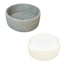Moule en silicone ø 19,5cm x 7cm - Pot rond