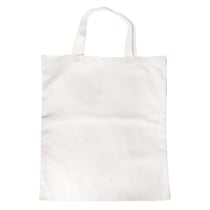 Sac en coton Blanc 38x42cm