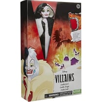 Coffret villains : cruella d'enfer - poupée mannequin disney princesse collection - hasbro f4538