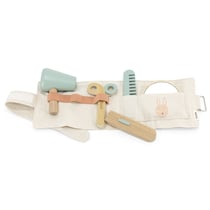 Ceinture de coiffeur en bois