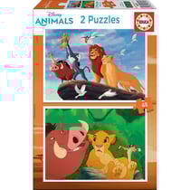 Puzzle - Le Roi Lion - Disney - 2 modèles de 48 pièces - Enfant dès 5 ans