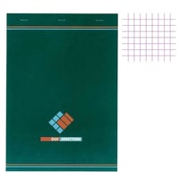Bloc notes - A5 - 14,8x21cm - Petits Carreaux - 100 feuilles - Direction