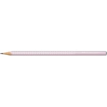 Lot de 12 Crayons graphite FABER-CASTELL Sparkle Rose Metallic - Dureté B