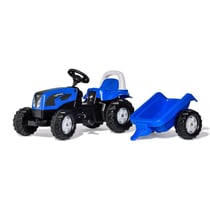 Tracteur a Pedales + Remorque rollyKid Landini - Rolly Toys