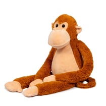 Singe en peluche lesté 1,1 kg