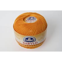 Fil à crocheter Babylo Gross. 10 - Col. 741 - Mandarine