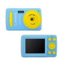Appareil Photo Numérique Enfant 2.4' 16MP 720P Multifonction Cadeau Anniversaire Bleu YONIS
